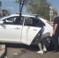 В Самаре у Загородного парка легковушка влетела в столб - ГТРК Самара