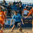 «Крылья» добыли путевку в Euro Winners Cup – Лигу чемпионов пляжного футбола. Фото: Альберт ДЗЕНЬ - Комсомольская Правда Самара