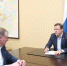 Дмитрий Азаров встретился с главой Борского района - Волжская коммуна