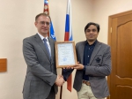 Гражданин Индии Сунил Кумар получил степень PhD Самарского университета