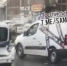 На Московском шоссе черный внедорожник врезался в машину полиции у ТЦ «Охотный ряд» - ГТРК Самара