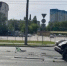 В Самаре 1 мая у Ботанического сада лоб в лоб ударились Volkswagen и Mitsubishi - ProGorodSamara.Ru