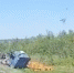 Под Самарой на трассе А 300 фура "разложилась" в кювете - ГТРК Самара