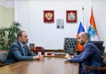 Вячеслав Федорищев встретился с представителем президента ПФ в ПФО Игорем Комаровым