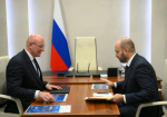Дмитрий Чернышенко провел рабочую встречу с Вячеславом Федорищевым