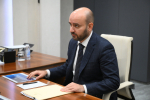 Дмитрий Чернышенко провел рабочую встречу с губернатором Самарской области Вячеславом Федорищевым