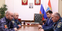 Вячеслав Федорищев встретился с главой МЧС России Александром Куренковым - SamaraGIS.Ru