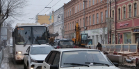 В Самаре из-за пожара перекрыли движение по улице Авроры - Комсомольская Правда Самара