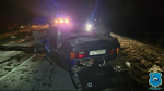 Два молодых водителя пострадали в лобовой аварии на трассе в Самарской области