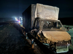 В Камышлинском районе произошло столкновение четырех автомобилей