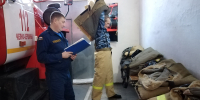 Мастер - класс от ветеранов пожарной охраны - Центр по делам гражданской обороны, пожарной безопасности и чрезвычайным ситуациям