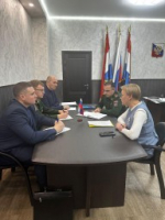Проведена рабочая встреча с военным прокурором Самарского гарнизона