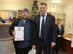 Иван Носков вручил благодарственные письма сотрудникам предприятия «Благоустройство»