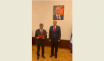 Поздравляем с заслуженной наградой Ростислава Ерастовича Хугаева!
