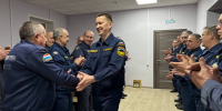 В пожарно-спасательном отряде № 35 проводили на заслуженный отдых двух ветеранов - наставников - Центр по делам гражданской обороны, пожарной безопасности и чрезвычайным ситуациям