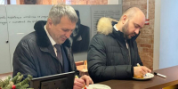 Иван Носков и Вячеслав Федорищев посетили самарский музей Эльдара Рязанова - SamaraGIS.Ru