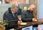 Иван Носков и Вячеслав Федорищев посетили самарский музей Эльдара Рязанова