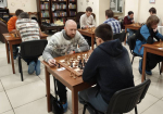 Новогодний блицтурнир в Самарской шахматной гостиной.