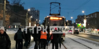 В Самаре 14 января остановилось движение трамваев - ГТРК Самара