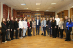 Студент Агрономического факультета Степан Миргородский на встрече с главой Самары!