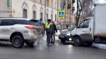 В Самаре из-за аварии встало движение на улице Советской Армии