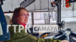В Самаре на линию запустили специальный троллейбус "Защитник Отечества"