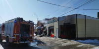 В Самаре 20 человек тушили автомойку на Солнечной - Губерния ТВ