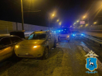 Массовое ДТП произошло на Фрунзенском мосту в Самаре