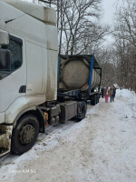 В Самаре в лесном массиве незаконно слили жидкие бытовые отходы, содержащие нефтепродукты