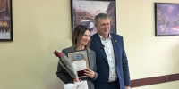 Глава Самары Иван Носков поздравил сотрудниц МП «Благоустройство» с 8 марта - SamaraGIS.Ru