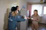 В Самаре ведется установка пожарных извещателей в квартирах