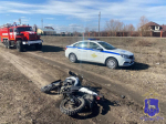 В селе под Сызранью мотоциклист врезался в столб и погиб