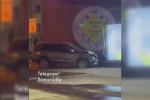 В Самаре водитель устроил погоню с полицией и протаранил здание «Золотого яблока»