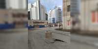 В Самаре на новой дороге на улице 22 Партсъезда образовался провал - Комсомольская Правда Самара