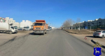 В Красноглинском районе Самары большегруз врезался в легковушку