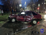 Два человека пострадали при столкновении Volvo и "девятки" в Самаре