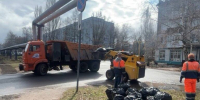 За первые дни апреля в Самаре очистили 5,7 млн кв. м территорий и вывезли около 4 тыс. кубометров мусора - SamaraGIS.Ru
