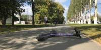 В Самаре на Московском шоссе Audi сбила самокатчика - ГТРК Самара