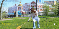 «Чистый город» — серия экологических акций, направленная на участие молодёжи в благоустройстве территории города Самары. - НИА Самара