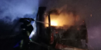 В Сызранском районе произошло возгорание грузового автомобиля во время движения - Центр по делам гражданской обороны, пожарной безопасности и чрезвычайным ситуациям