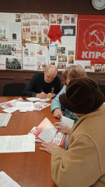 В Самарской области продолжается сбор подписей в поддержку Народного Референдума КПРФ