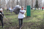 Гагаринский субботник в Самаре стартовал в парке Победы