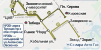 В Самаре изменились маршрут и расписание у автобусов №№ 30 и 26 - Самарская Газета