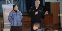 В Самарской области полицейские совместно с ветеранами ОВД провели патриотические мероприятия для школьников - ГУ МВД Самарской области