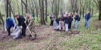 Жители Промышленного района Самары вышли на общегородской субботник - SamaraGIS.Ru