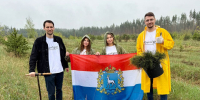 В Самарской области высадили 6000 сосен в рамках международной акции «Сад памяти» - Министерство строительства