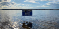 Пляжи на самарской набережной уходят под воду - Губерния ТВ
