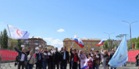 В завершении мероприятия жителям Курской области был отправлен гуманитарный груз. - НИА Самара