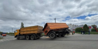Легковушка и КамАЗ не поделили перекресток в Самарской области - Волга Ньюс