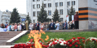 Почтили память героев - Областной онкодиспансер